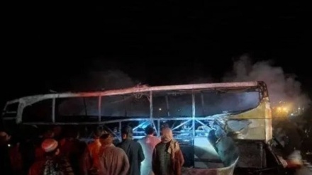 جان باختن 79 تن در تصادف بس مسافربری در هرات