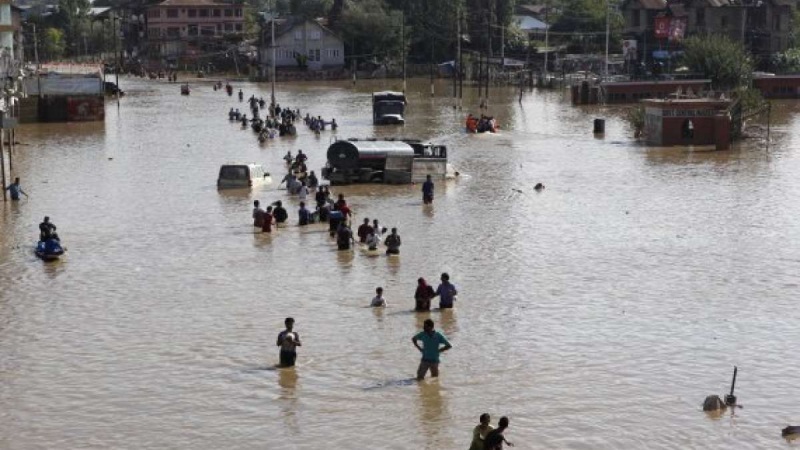 ہندوستان کے زیر انتظام جموں و کشمیر میں سیلاب میں ہلاکتوں کی تعداد میں اضافہ 