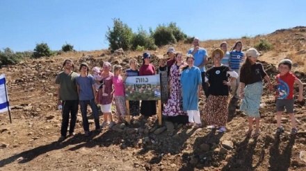 Avakirina bajarokê sîyonîstnişîn li girikên Colana Sûrîyê