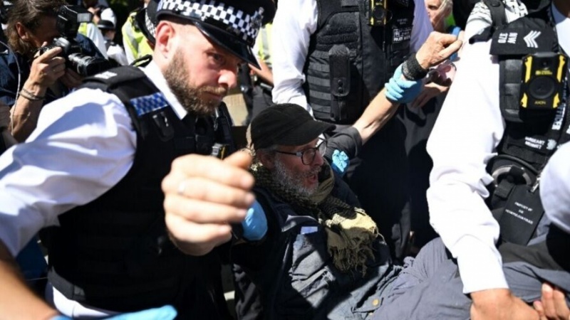 VIŠE OD 200 BRITANSKIH DRŽAVLJANA UHAPŠENO U ZNAK PODRŠKE PALESTINI