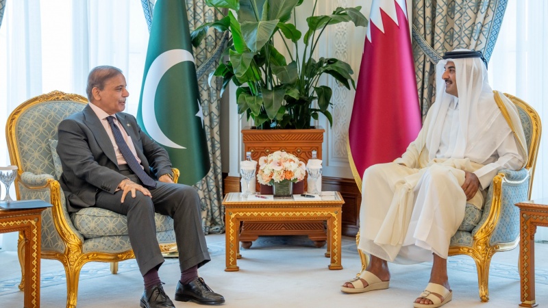  عرب اسلامک سربراہی اجلاس: وزیراعظم پاکستان کی امیر قطر سے ملاقات، اسرائیلی جارحیت کی مذمت