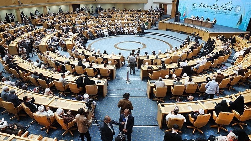 دەسپێکی سی ونۆهەمین کونفڕانسی نێودەوڵەتی یەکگرتووی ئیسلامی لە تاران