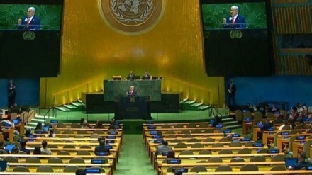چوونەدەری نوێنەرانی وڵاتان لە نەتەوە یەکگرتووەکان بۆ دەربڕینی ناڕەزایەتیی بە ئامادەبوونی نەتانیاهو