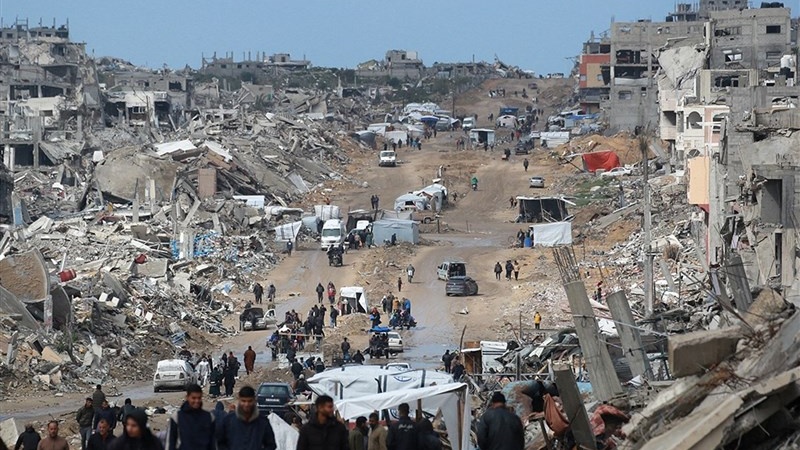 تەشەنەی جەنایەتەکانی ڕژێمی زایۆنی لە غەززە