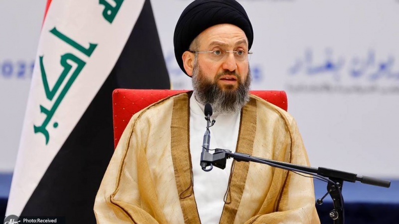 تهران کې لاریجاني سره د عمار حکیم لیدنه 