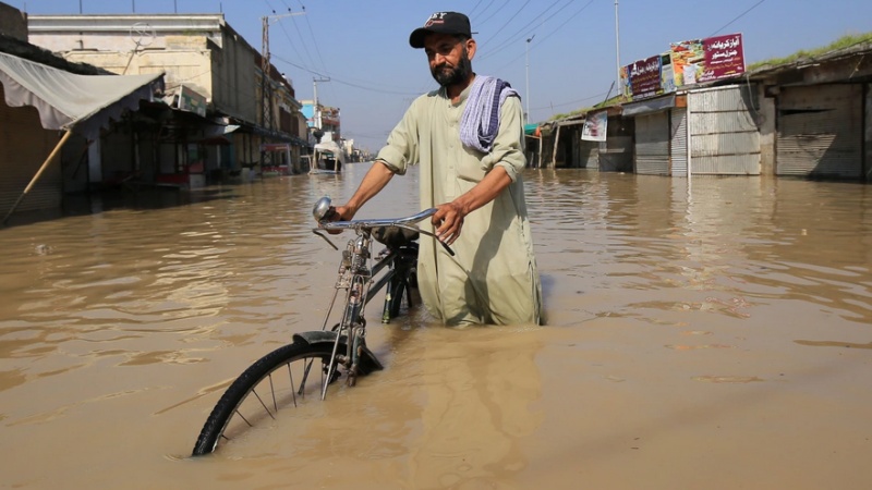 پاکستان: صوبہ سندھ میں سیلاب اپنی پوری شدت کے ساتھ جاری