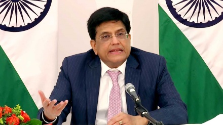 ہندوستان امریکہ کے سامنے سر نہيں جھکائے گا؛ ہندوستان کے وزیر تجارت