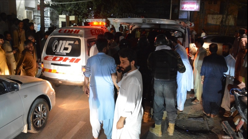 کوئٹہ میں دھماکے میں کم سے کم پندرہ افرار جاں بحق 