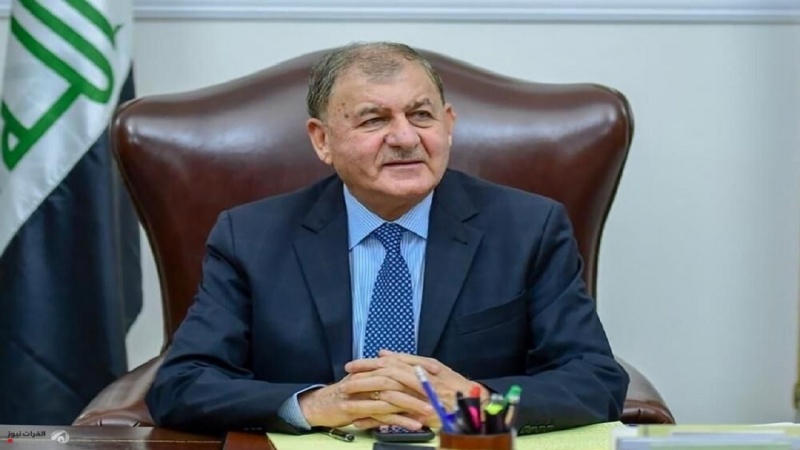 سەرۆک کۆماری عێراق: حەشدی شەعبی بەشێک لە هێزی ئاسایشی وڵاتە