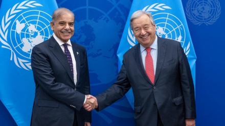 شہباز شریف اور انتونیو گوتریس کی ملاقات میں دہشت گردی کے مسائل زیرِ بحث