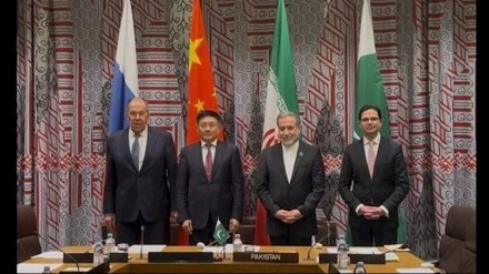ایران،چین، پاکستان اور روس کے وزرائے خارجہ کا مشترکہ اجلاس ، آزاد و متحدہ افغانستان کی حمایت پر زور