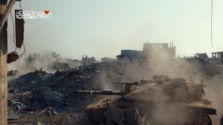 Tabûrên Qesam 3 tankên Mêrkava li Xezzeyê girtin