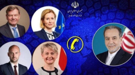 یورپ دباؤ کے بغیر سفارتکاری کا راستہ اختیار کرے؛ ایرانی وزیرخارجہ 