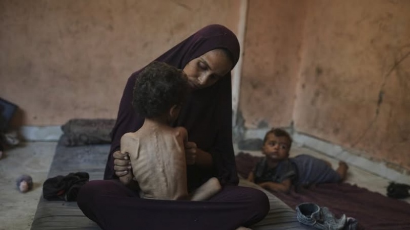 بەدخۆراکی توندی منداڵان لە غەززە و هەڕەشە لە ژیانی کەم ئەندامان