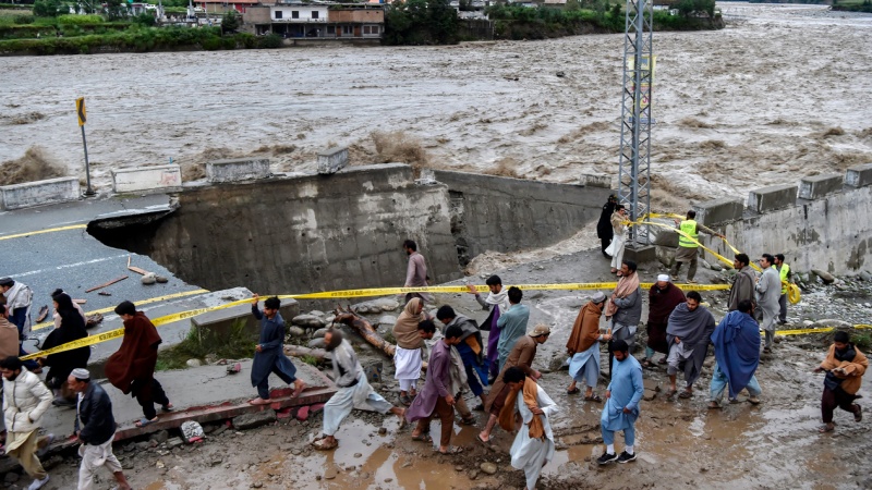 پاکستان کے صوبہ پنجاب میں سیلاب کی تباہ کاریاں؛ تیس افراد ہلاک