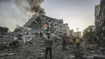 شەهیدبوونی ٢١ فەلەستینیی دیکە لە سەرلەبەیانی ئەمڕۆوە/ داڕمانی تاوەری 