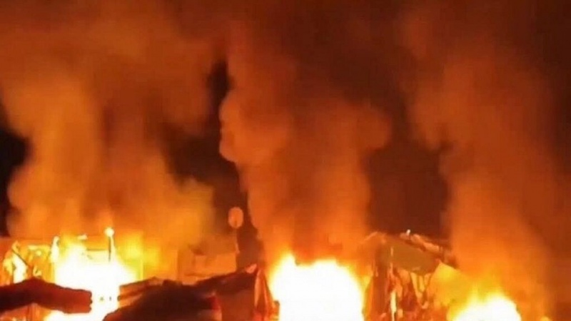 دەیان کوژراو و بریندار لە پەلاماری زایۆنییەکان بۆ سەر خێوەتی ئاوارە فەلەستینیەکان