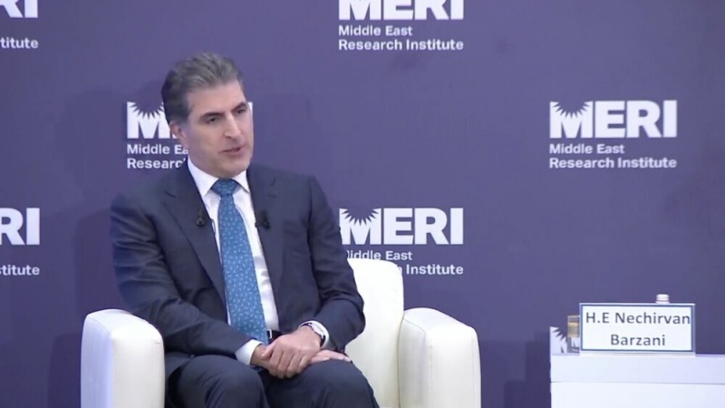 بارزانی : نامانەوێ ببینە سەرچاوەی هەڕەشە بۆ ئێران