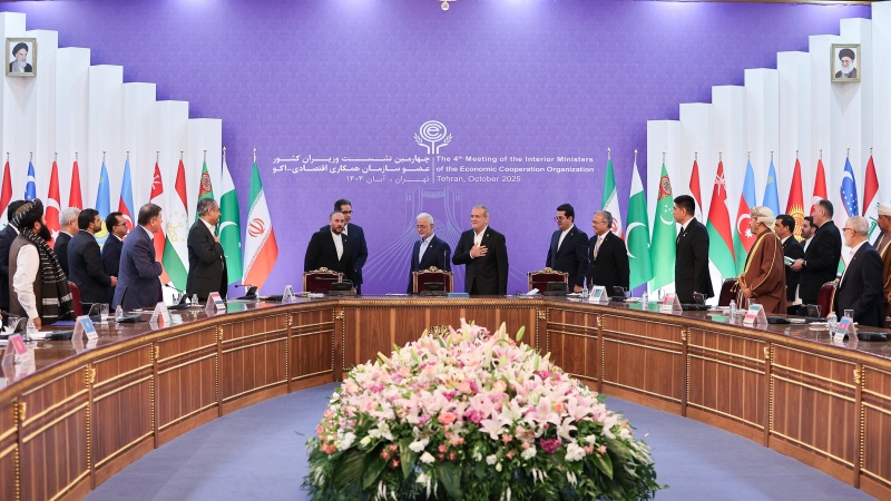 دانیشتنی وەزیرانی نێوخۆی ئەندامی  ڕێکخراوی ئابوری (ئێکۆ)