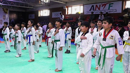 د افغانستان تکواندو ملي ټیم د غوراوي سیالۍ 