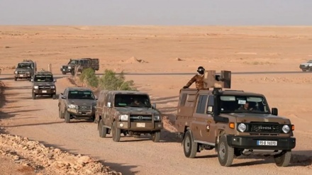 Meşqa leşkerî ya Iraqê li sînorê bi Sûriyê re