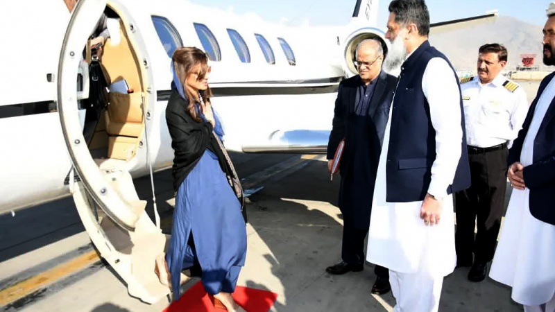 افغانستان ته د پاکستاني پلاوي سفر 