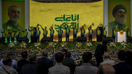 جنرل مسجدی : آج دسیوں ہزار نوجوان، مزاحمت کا پرچم اٹھائے شہدائے مزاحمت کی راہ پر چلنے کے عزم کا اعلان کر رہے ہيں