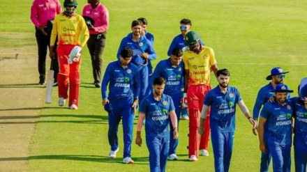 د افغانستان او زیمبابوې کرکټ ملي ټیمونو سیالۍ 