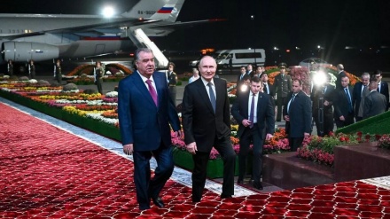 تاجیکستان ته د روسیې د ولسمشر سفر 