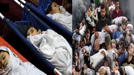 چند دہشت گرد اسرائیلی فوجیوں کی لاشوں پر آنسو بہانے والے ہزاروں فلسطینی شہداء پر خاموش کیوں ہیں: حماس