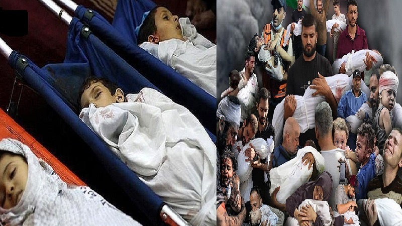 چند دہشت گرد اسرائیلی فوجیوں کی لاشوں پر آنسو بہانے والے ہزاروں فلسطینی شہداء پر خاموش کیوں ہیں: حماس