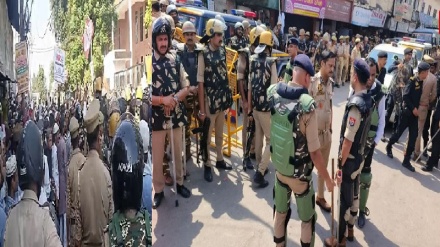 ہندوستان: بریلی میں جمعہ کی نماز یا جنگ کی تیاری، ڈرون سے نگرانی، 10 کمپنیاں پی اے سی، نیم فوجی دستے اور 3200 سے زائد پولیس اہلکار