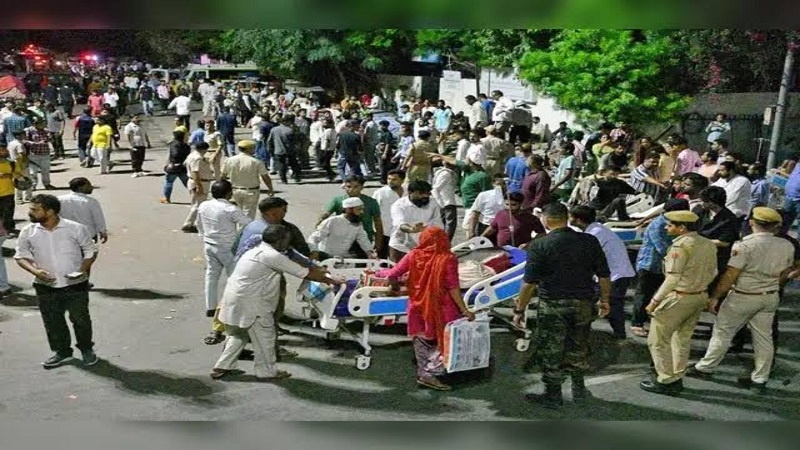 ہندوستان: جے پور کے سوائی مان سنگھ اسپتال میں آتش زدگی، 9 افراد کی موت