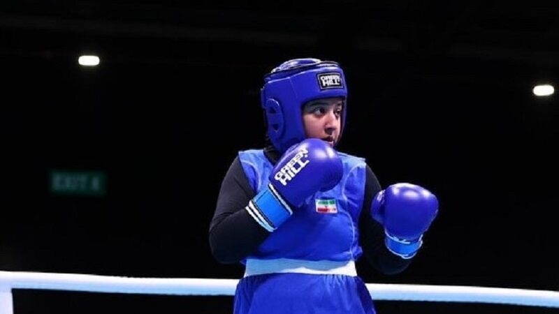 ایران کی خاتون باکسر نے کیا کمال، باکسنگ مقابلوں میں ملا میڈل