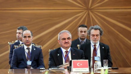 هیئت حکومت سرپرست در نشست وزرای داخله سازمان اکو