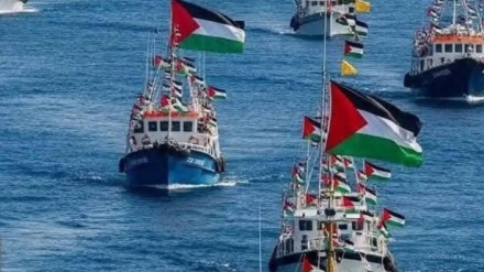 حرکت نمادین ناوگان صمود به سوی غزه؛ تهدیدات امنیتی علیه کشتی «آلما» شدت گرفت