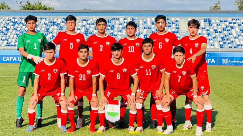 د ازبیکستان پر وړاندې د افغان ۱۷ کلنو فوټسال ملي ټیم بریا 