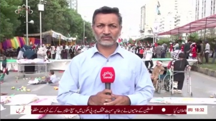 پاکستان: غزہ کی حمایت میں کراچی میں ملین مارچ ، خصوصی رپورٹ
