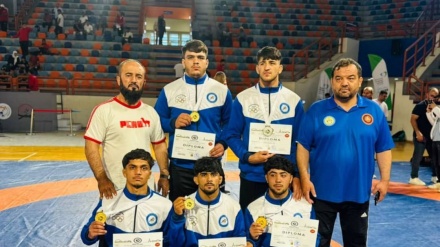 کسب مقام اول توسط کشتی‌گیران کشور در مسابقات بین‌المللی کشتی در مصر