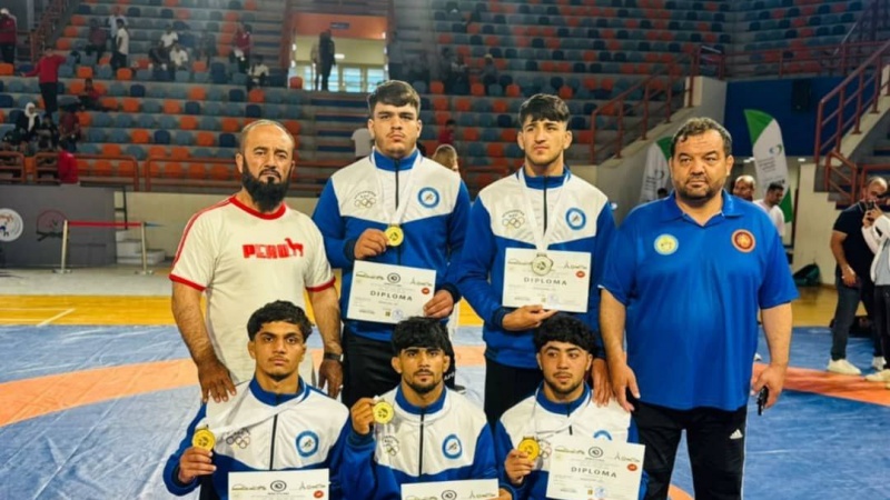 کسب مقام اول توسط کشتی‌گیران کشور در مسابقات بین‌المللی کشتی در مصر