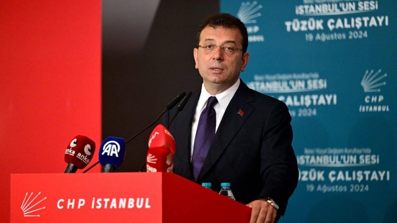 Kêşeya li ber avahiya şopandina dosiya Ekrem Îmamoglû, şaredarê wêdadayî yê Stenbolê