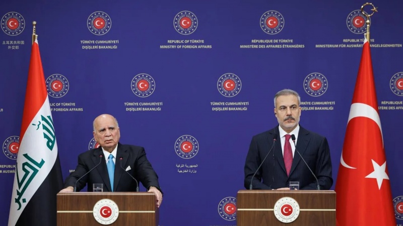 Fuad Husên: Me bi Tirkiyê re li ser pirsgirêka avê û ewlehiya herêmê gotûbêjên girîng kirin