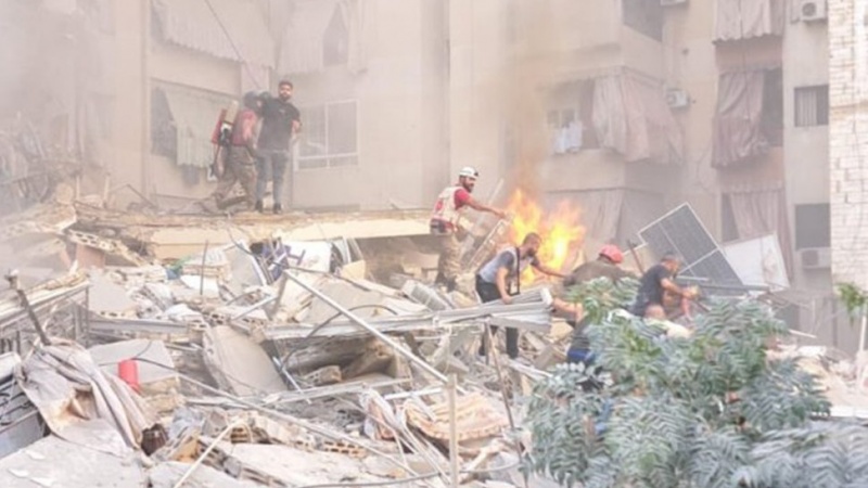 د صهیونیستي رژیم برید کې د یوه لبناني وګړي شهادت 