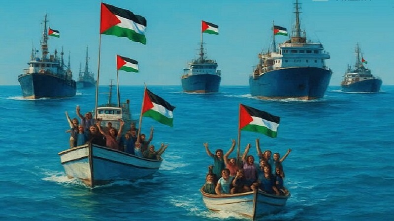 درێژەی پشتگریی جیهانی لە کاروانی سومود