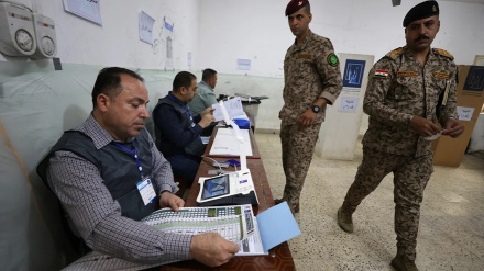 بەشداریی لەسەتا ٨٢ی هێزەچەکدارەکانی عێراق لە هەڵبژاردنەکاندا