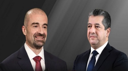 تەشەرەکانی مەسرور بارزانی و بافڵ تاڵەبانی لە یەکتر