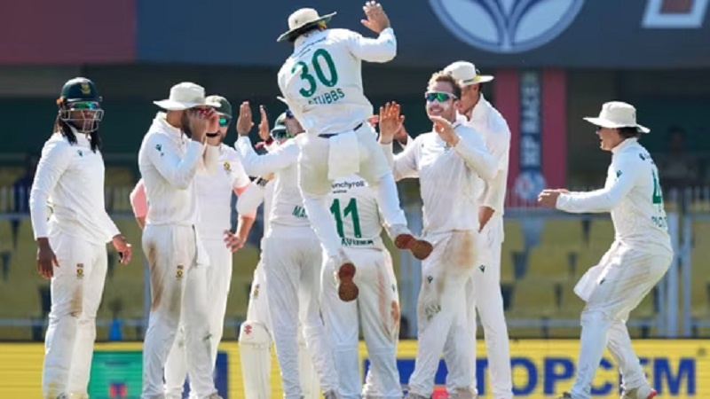 جنوبی افریقہ نے ہندوستان کو شکست دے کر 25 سال بعد اس کی سرزمین پر سیریز اپنے نام کر لی