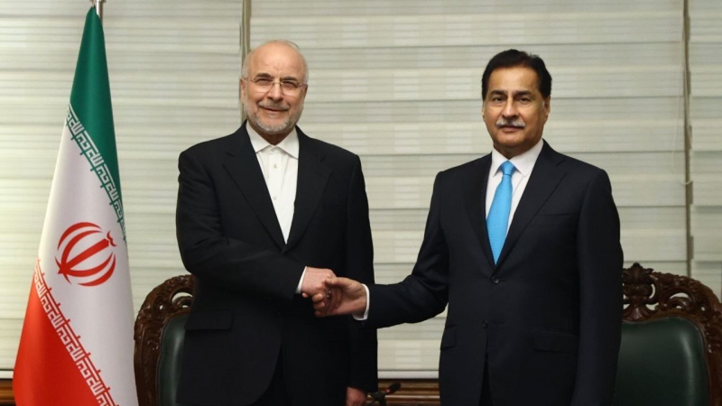 پاکستاني چارواکو سره د قالیباف لیدنه 