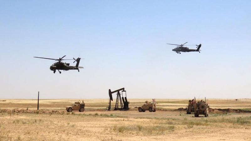 Gereçavdêrîya hewayî ya hêzên amerîkî u HSD li derdora Hesekê