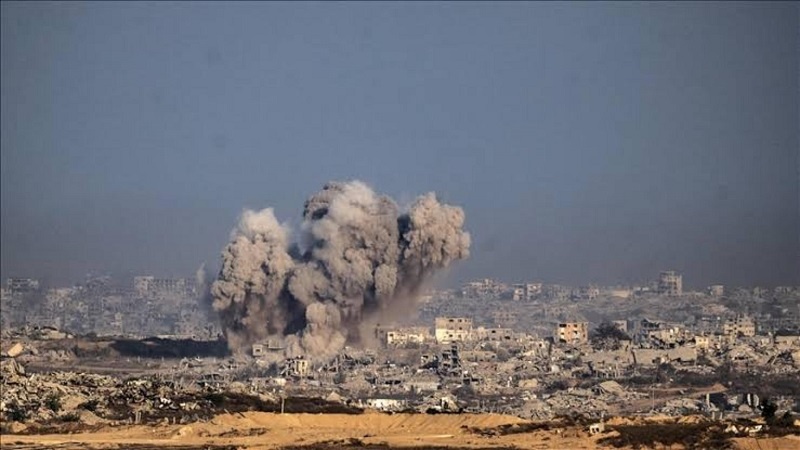 صیہونی حکومت کی طرف سے ایک بار پھر جنگ بندی کی خلاف ورزی، غزہ کے مختلف علاقوں پر زمینی اور ہوائی حملے